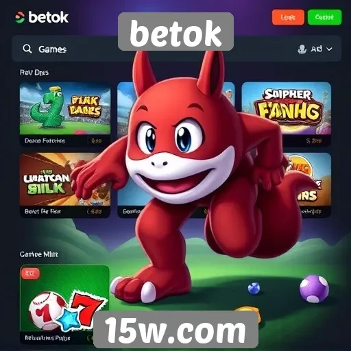 Games mais populares disponíveis na plataforma betok